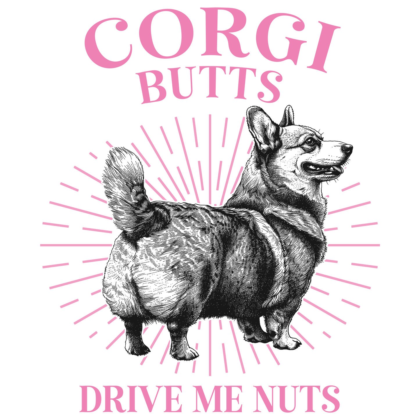 Corgi Butts Design