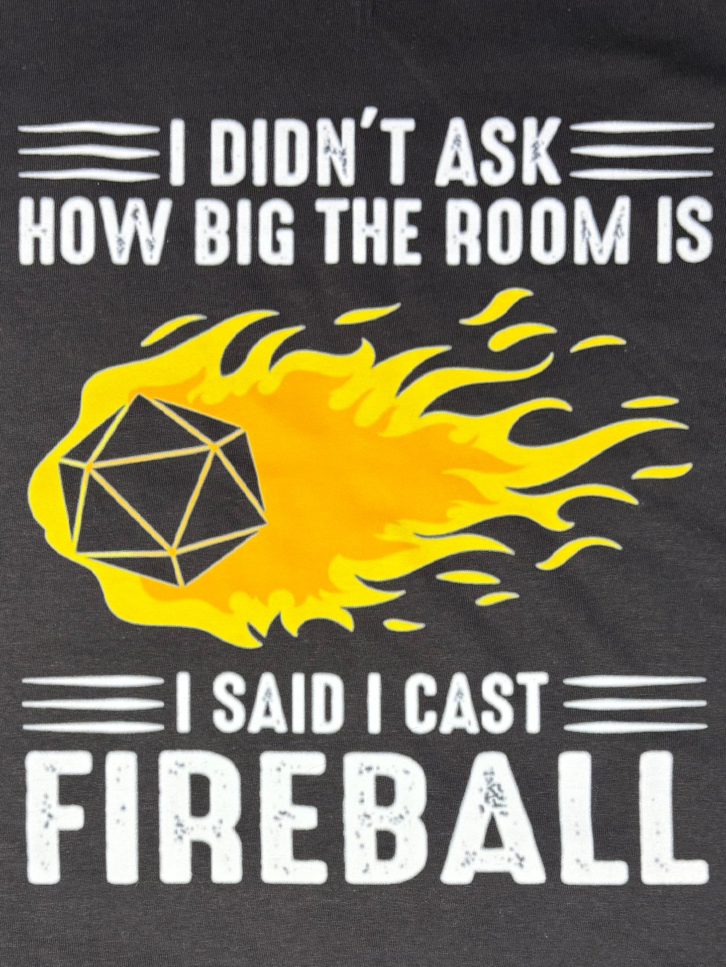 I Said Cast Fireball Design