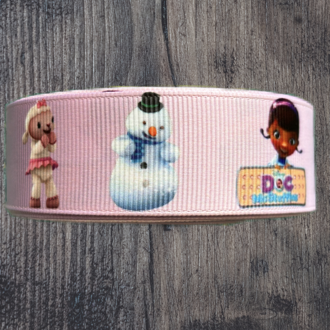 Stuffie Doctor Grosgrain 25mm Ribbon