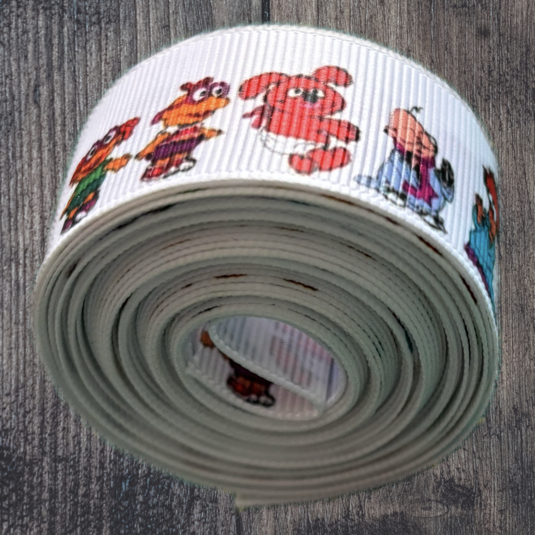Puppet Babies Grosgrain 25mm Ribbon