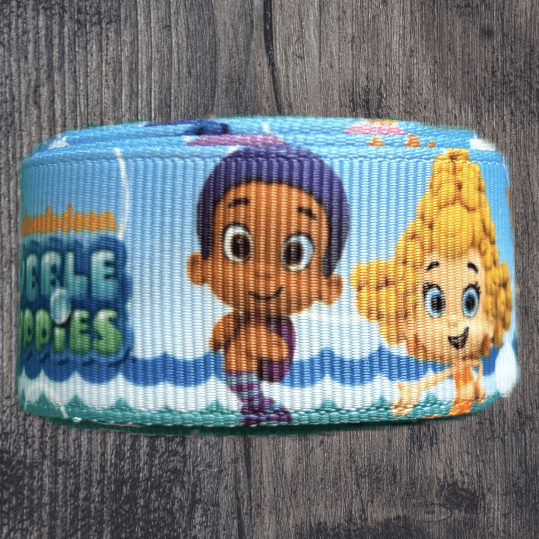 Bubble Guppies Grosgrain 25mm Ribbon