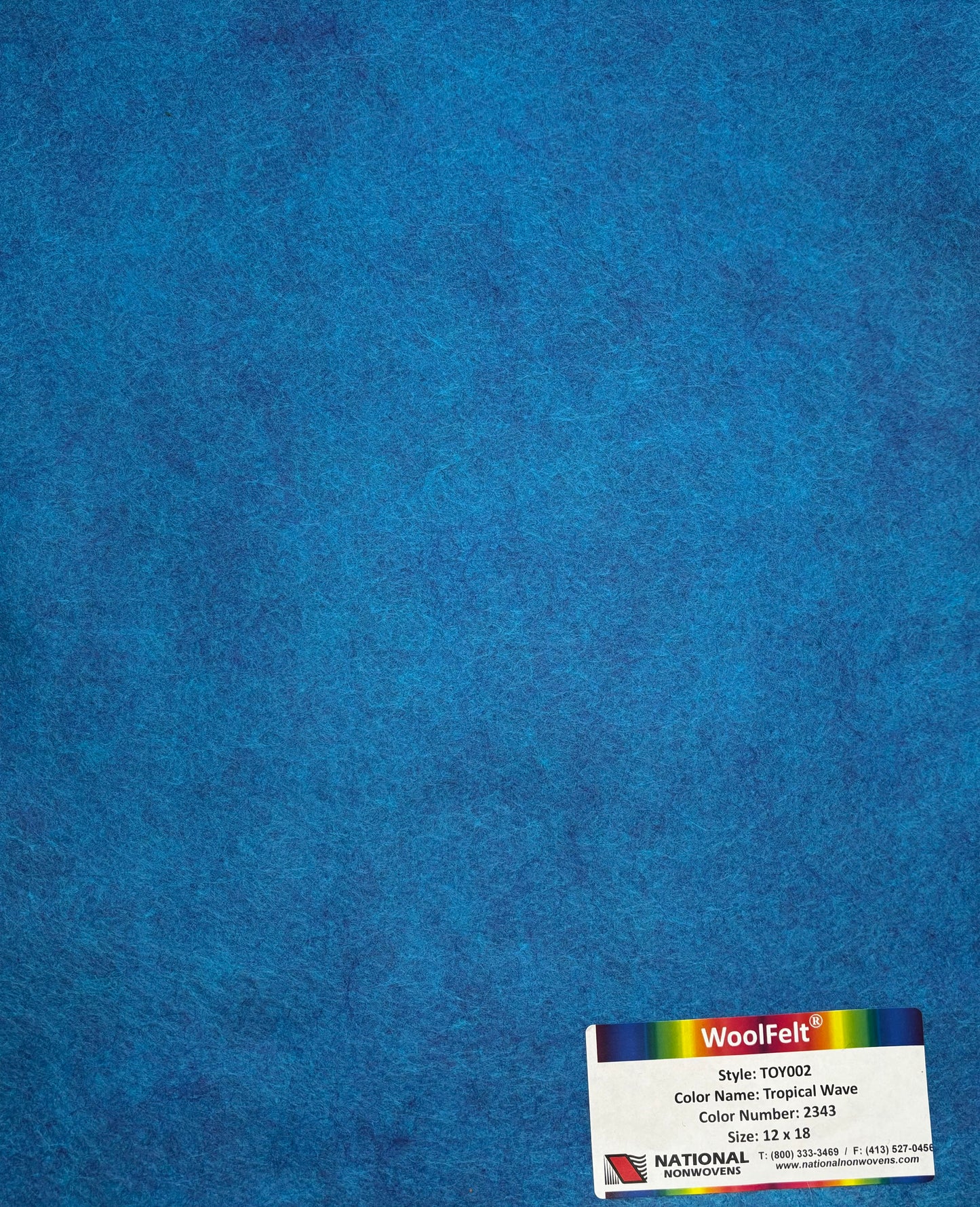 National Nonwovens Tropical Wave Felt Sheets