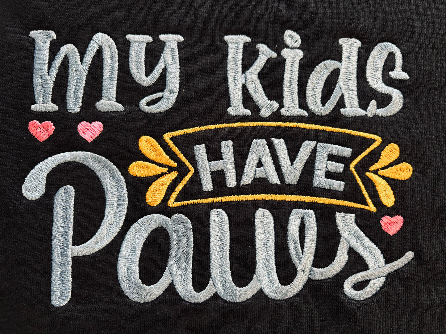 My Kids Have Paws Design