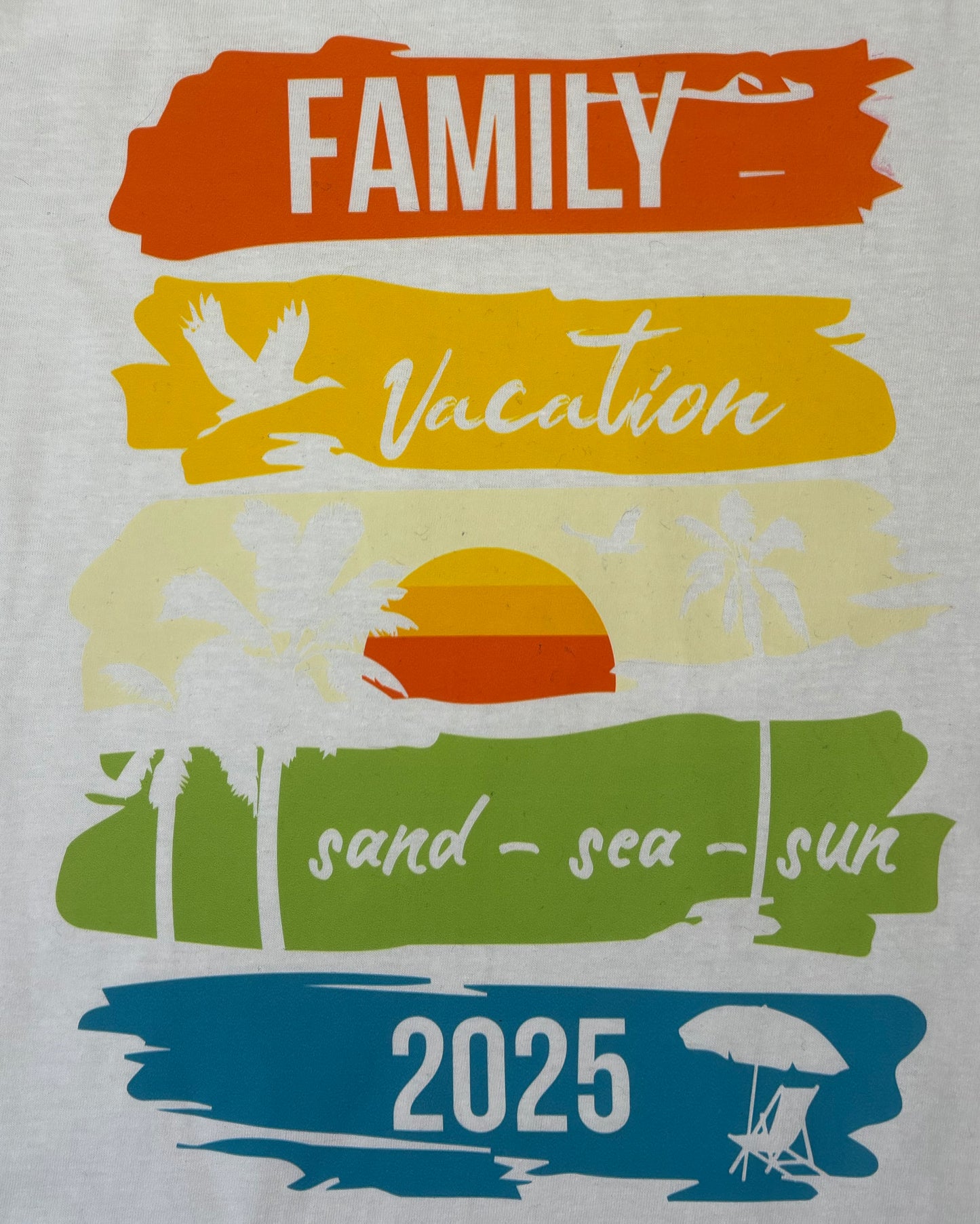 Family Vacation 2025 Design