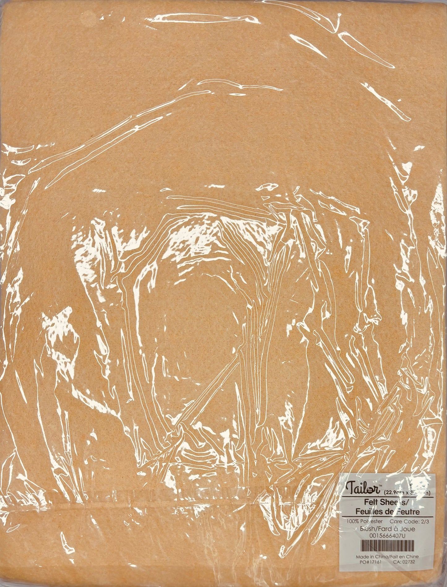 Taylor Blush Felt Sheets