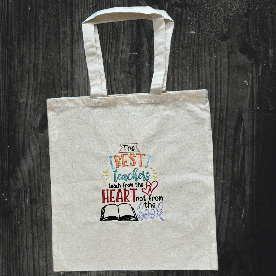 Best Teachers Design Tote Bag