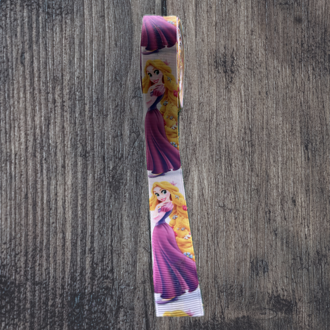 Rapunzel Full Body Grosgrain 22mm Ribbon