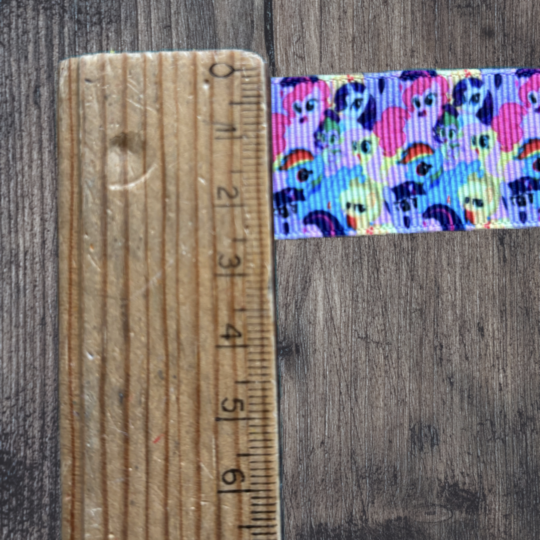 Little Pony Grosgrain 25mm Ribbon