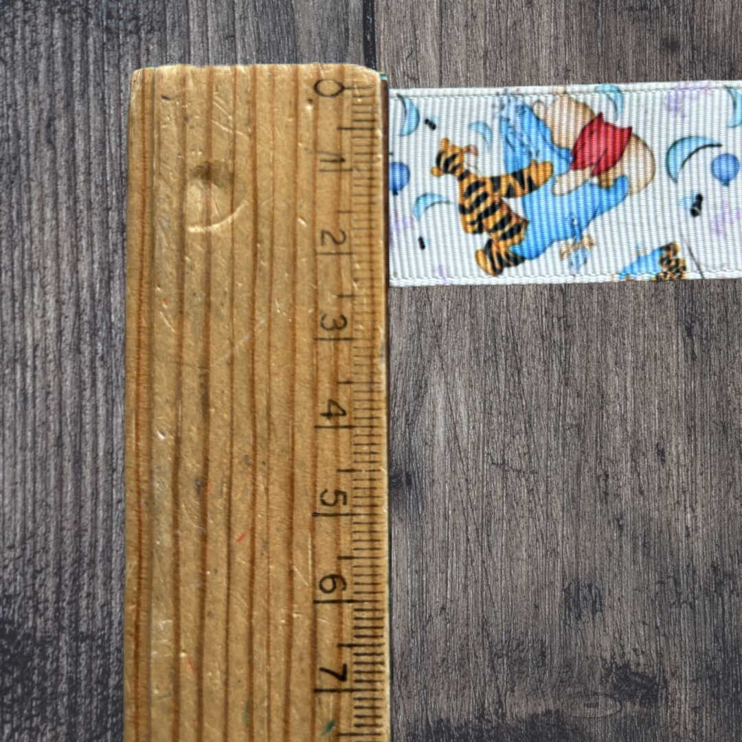 Winnie the Pooh Grosgrain 25mm Ribbon