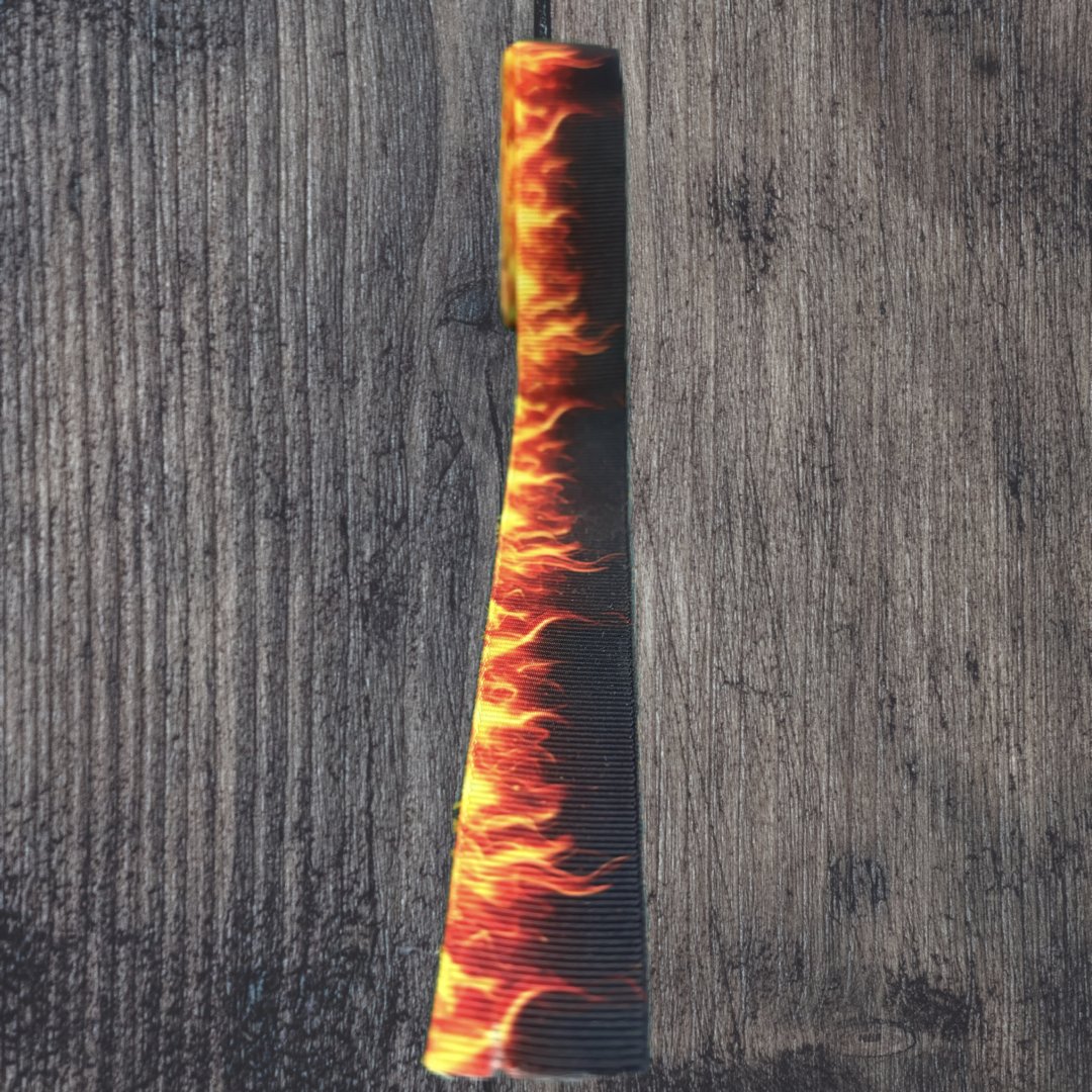 Flame Grosgrain 22mm Ribbon