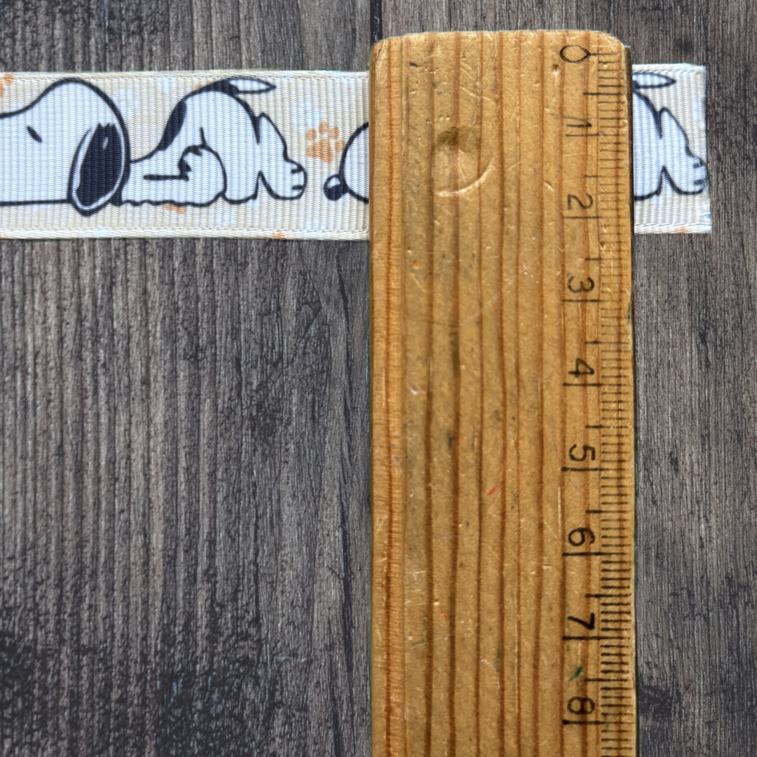 Snoopy Grosgrain 22mm Ribbon