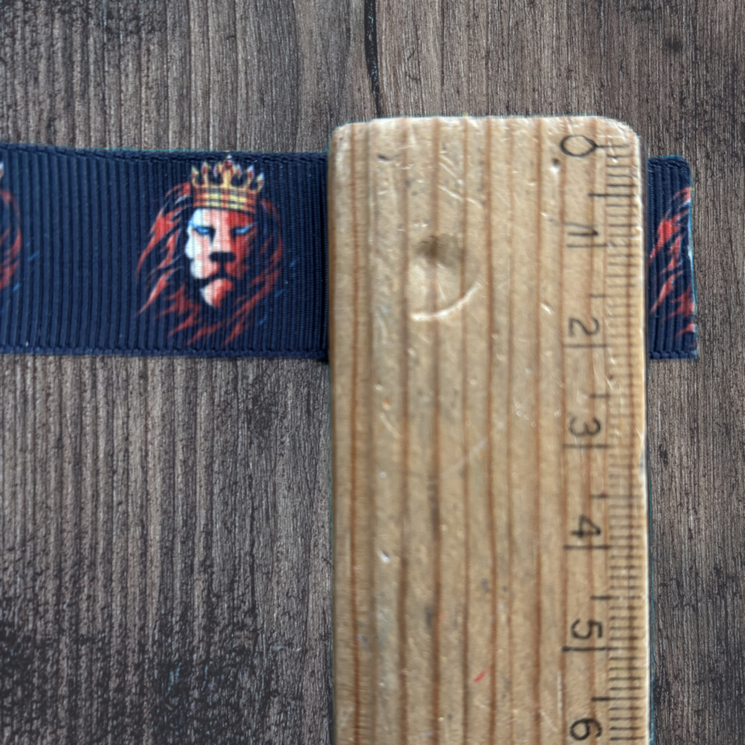 Lion Grosgrain 22mm Ribbon