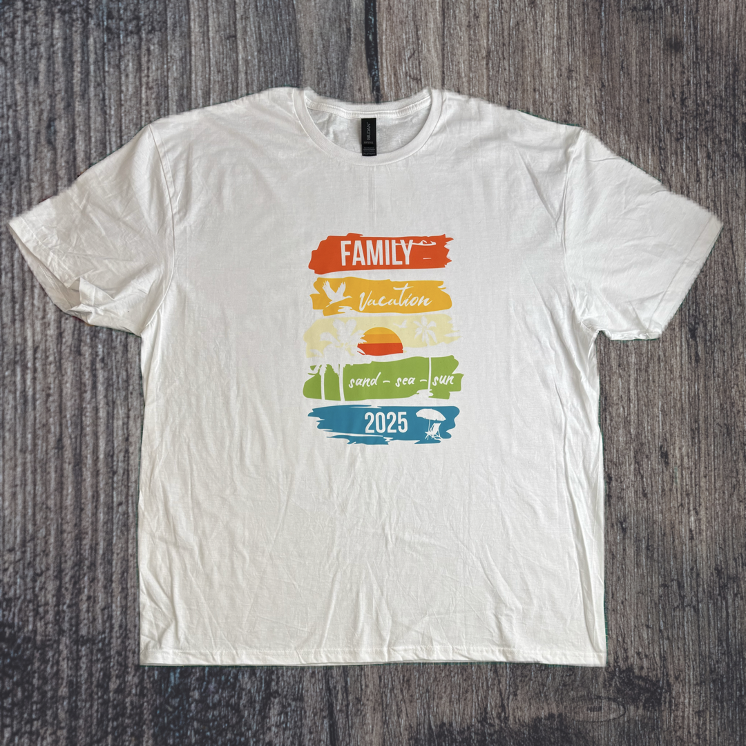 Family Vacation 2025 Design