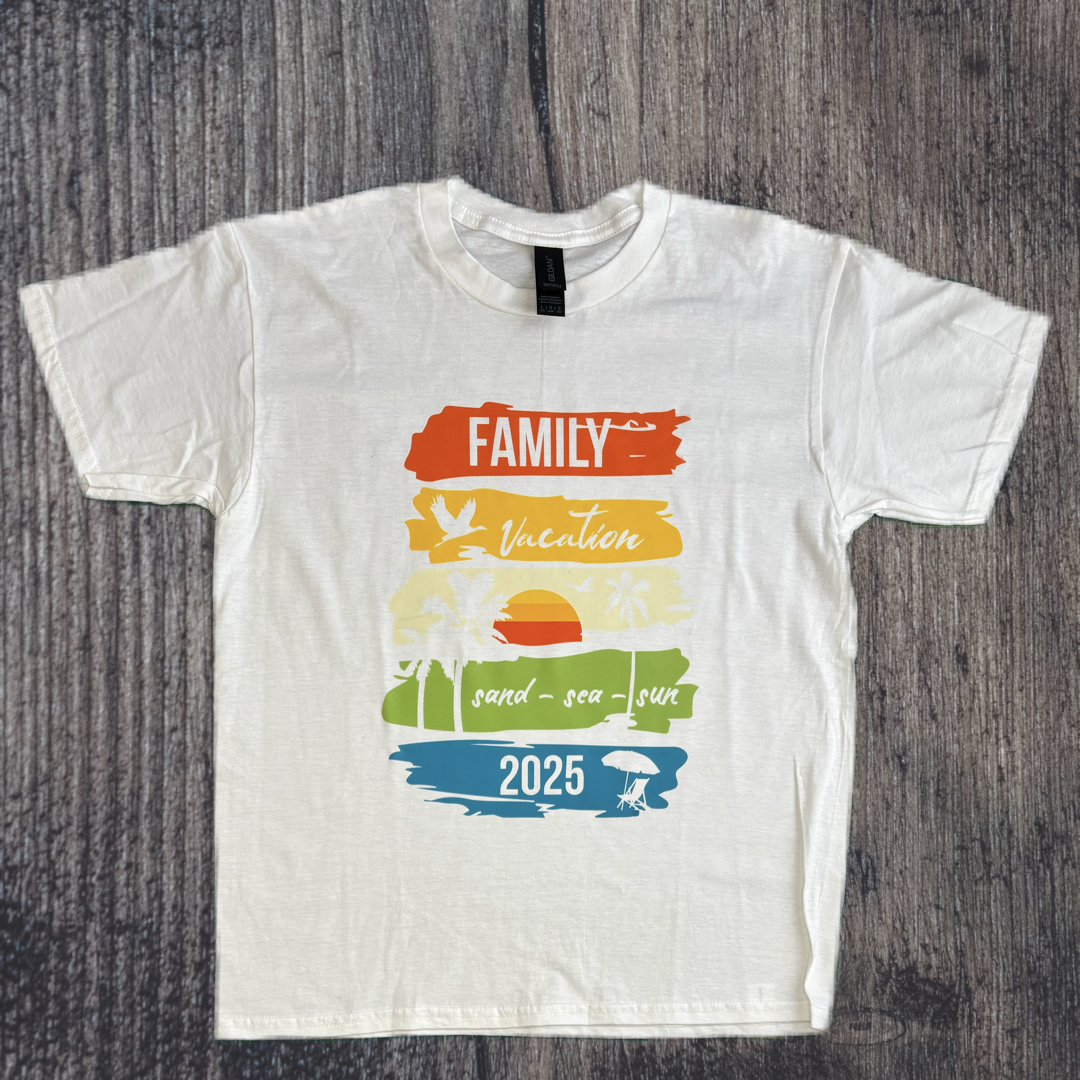 Family Vacation 2025 Design