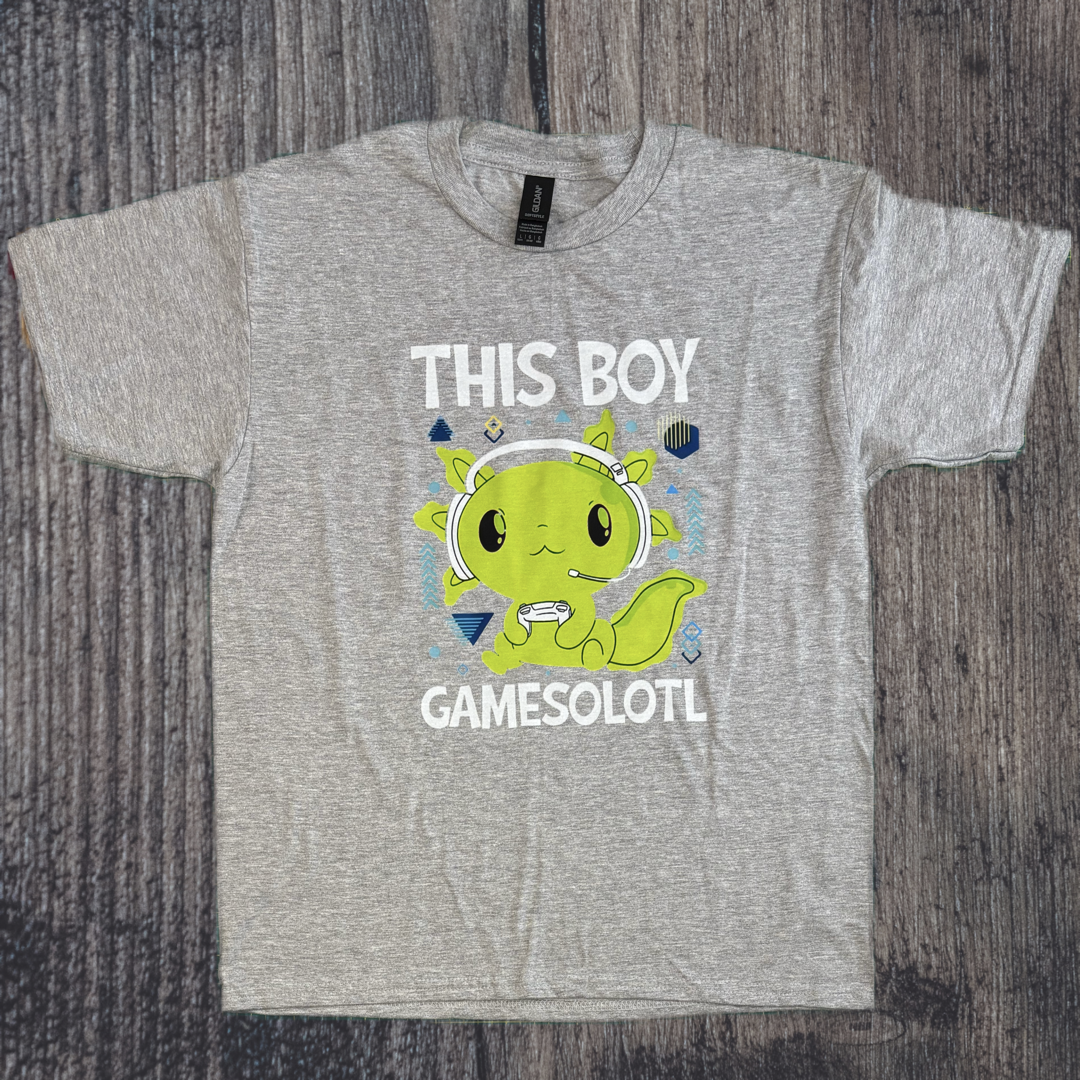This Boy Gamesolotl Design