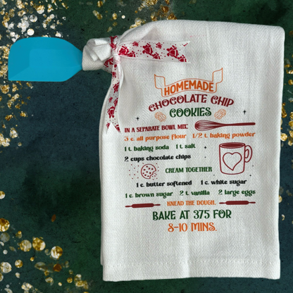 Homemade Chocolate Chip Recipe Tea Towel