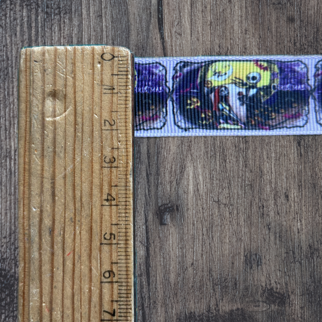 Nightmare Before Christmas Grosgrain 22mm Ribbon