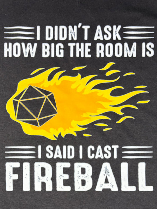 I Said Cast Fireball Design