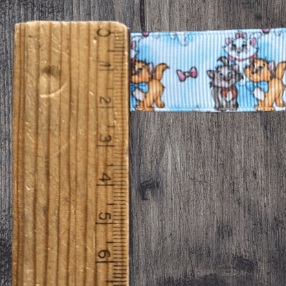 Aristocats Grosgrain 22mm Ribbon