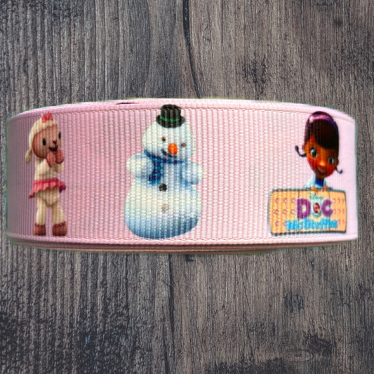 Stuffie Doctor Grosgrain 25mm Ribbon