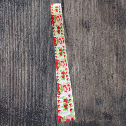Strawberry Shortcake Grosgrain 22mm Ribbon