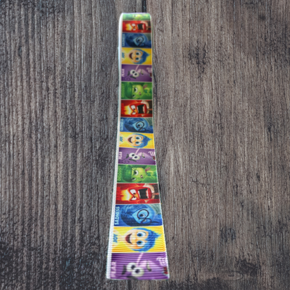 Inside Out Character Boxes Grosgrain 25mm Ribbon