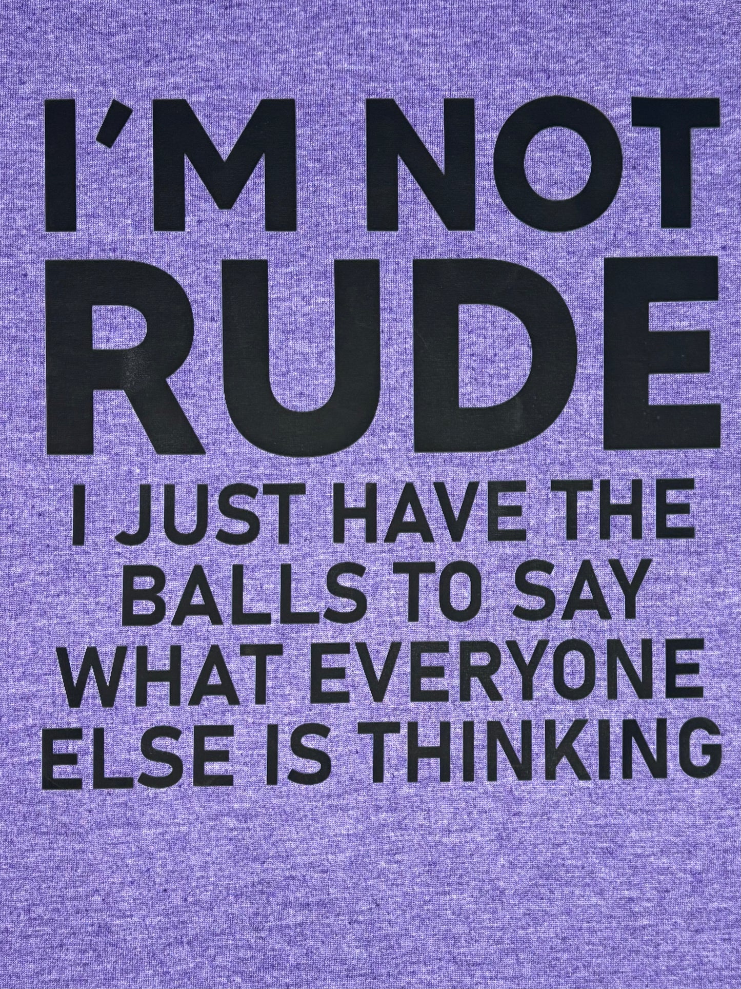 I'm Not Rude Design