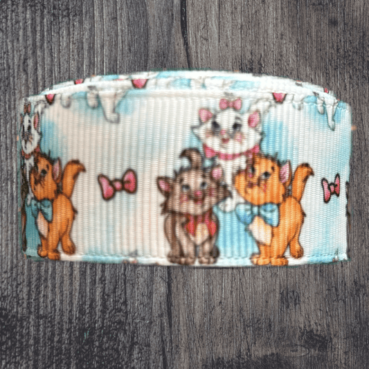 Aristocats Grosgrain 22mm Ribbon