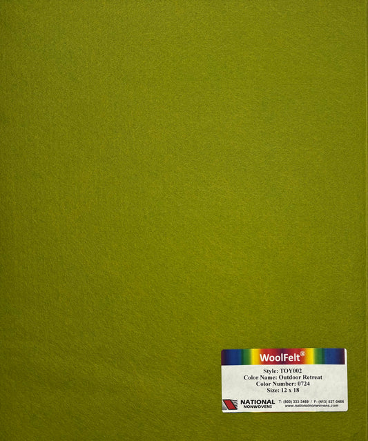 National Nonwovens Outdoor Retreat Felt Sheets