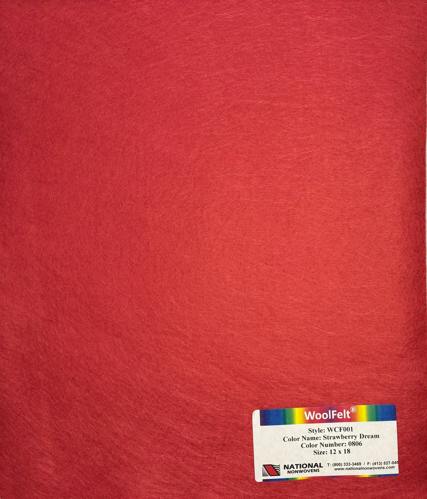 National Nonwovens Strawberry Dream Felt Sheets