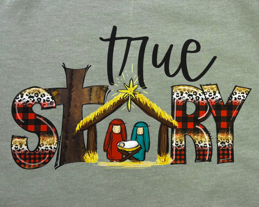 True Story Nativity Design