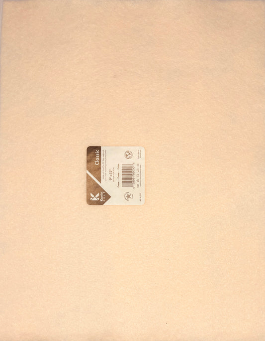 Kunin Cream Classic Felt Sheets