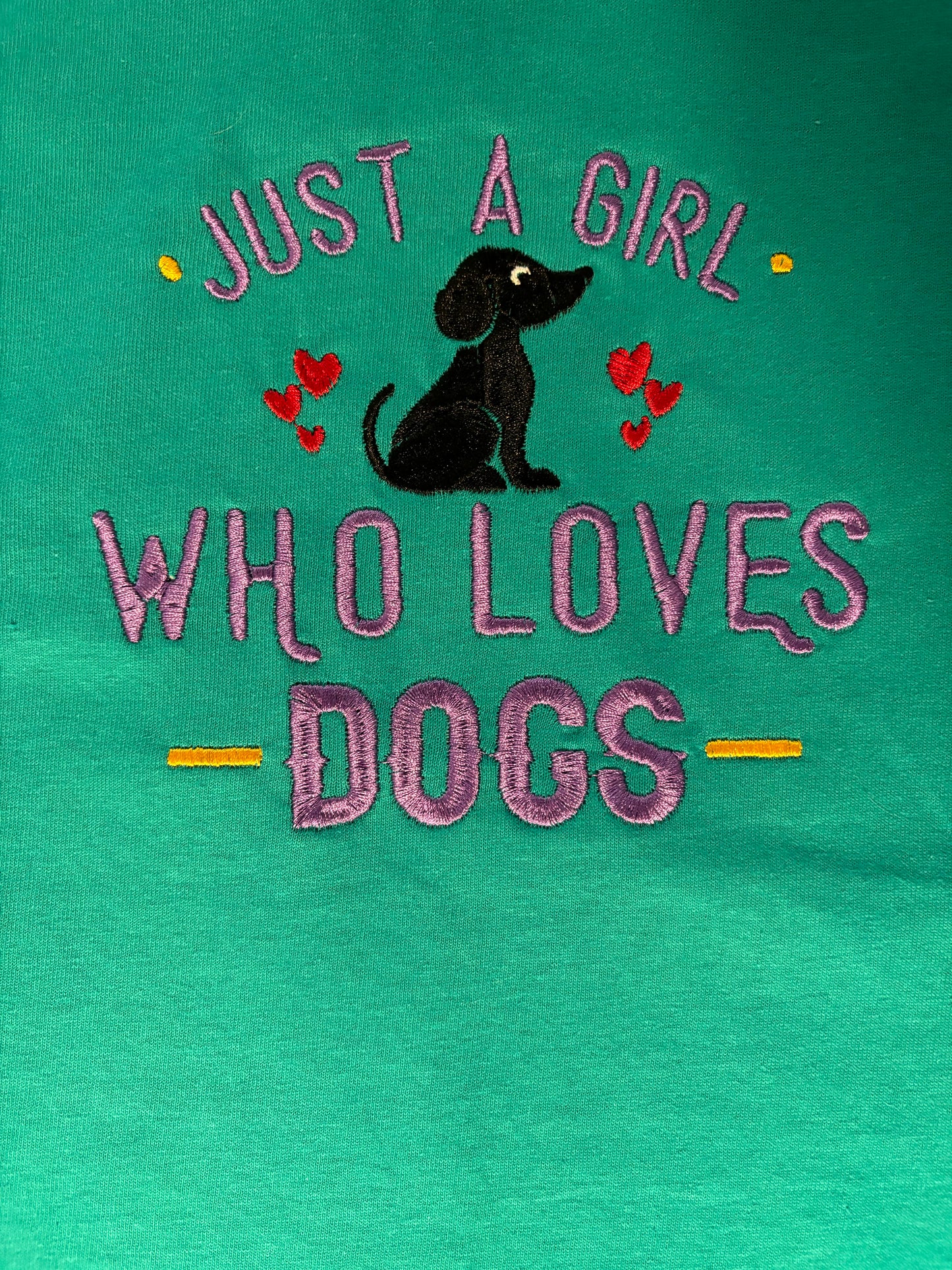 Girl Who Loves Dogs