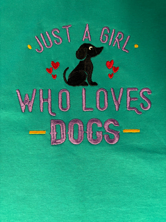 Girl Who Loves Dogs