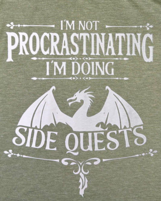 Not Procrastinating, Doing Side Quests Design