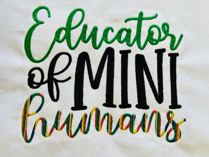 Educator of Mini Humans Design Tote Bag