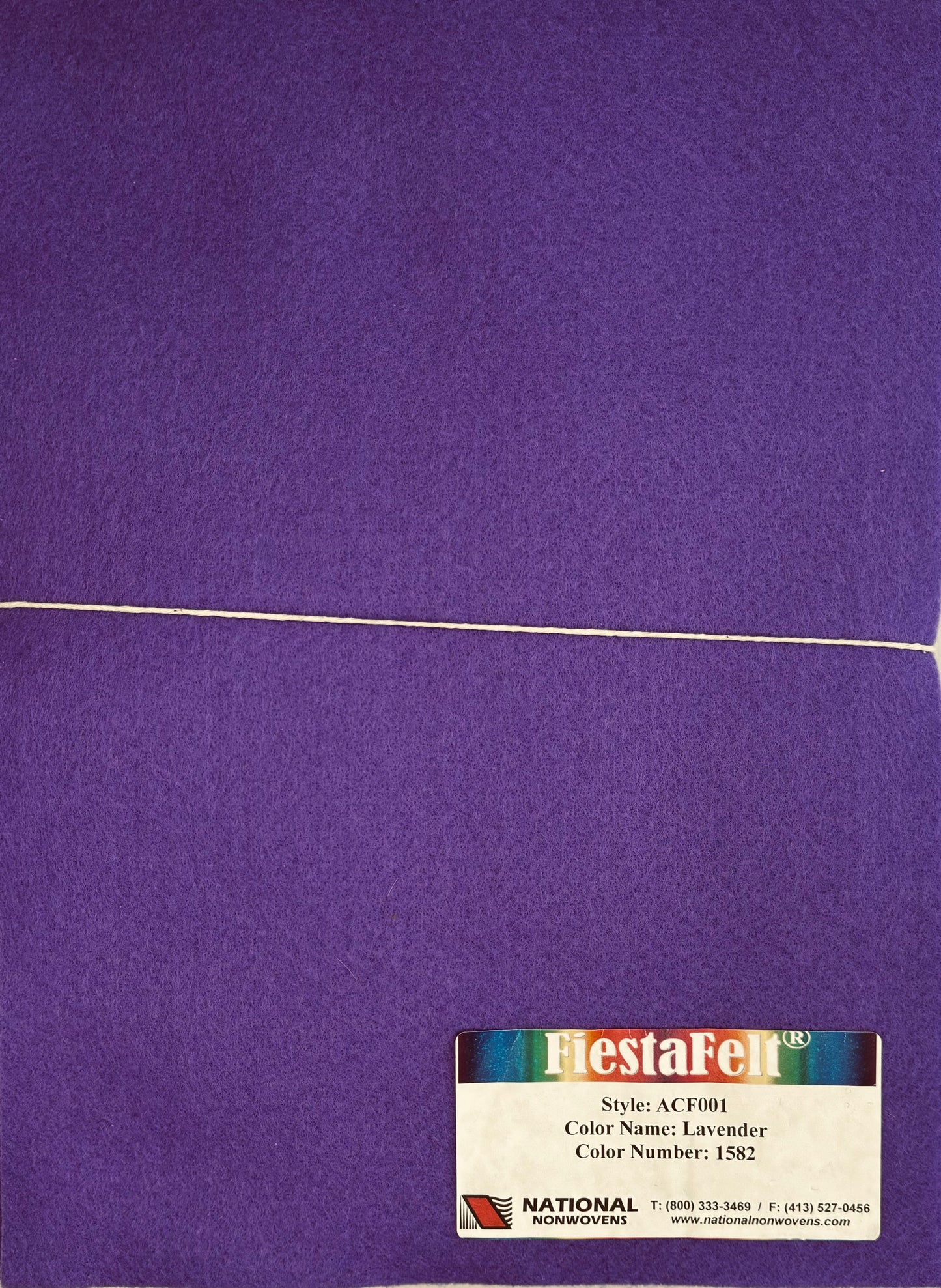 National Nonwovens Lavender Felt Sheets