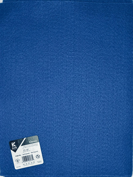 Kunin Twilight Blue Classic Felt Sheets
