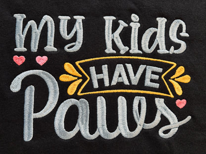 My Kids Have Paws Design