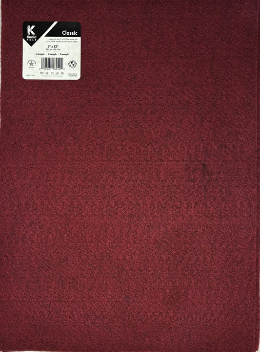 Kunin Cranapple Classic Felt Sheets