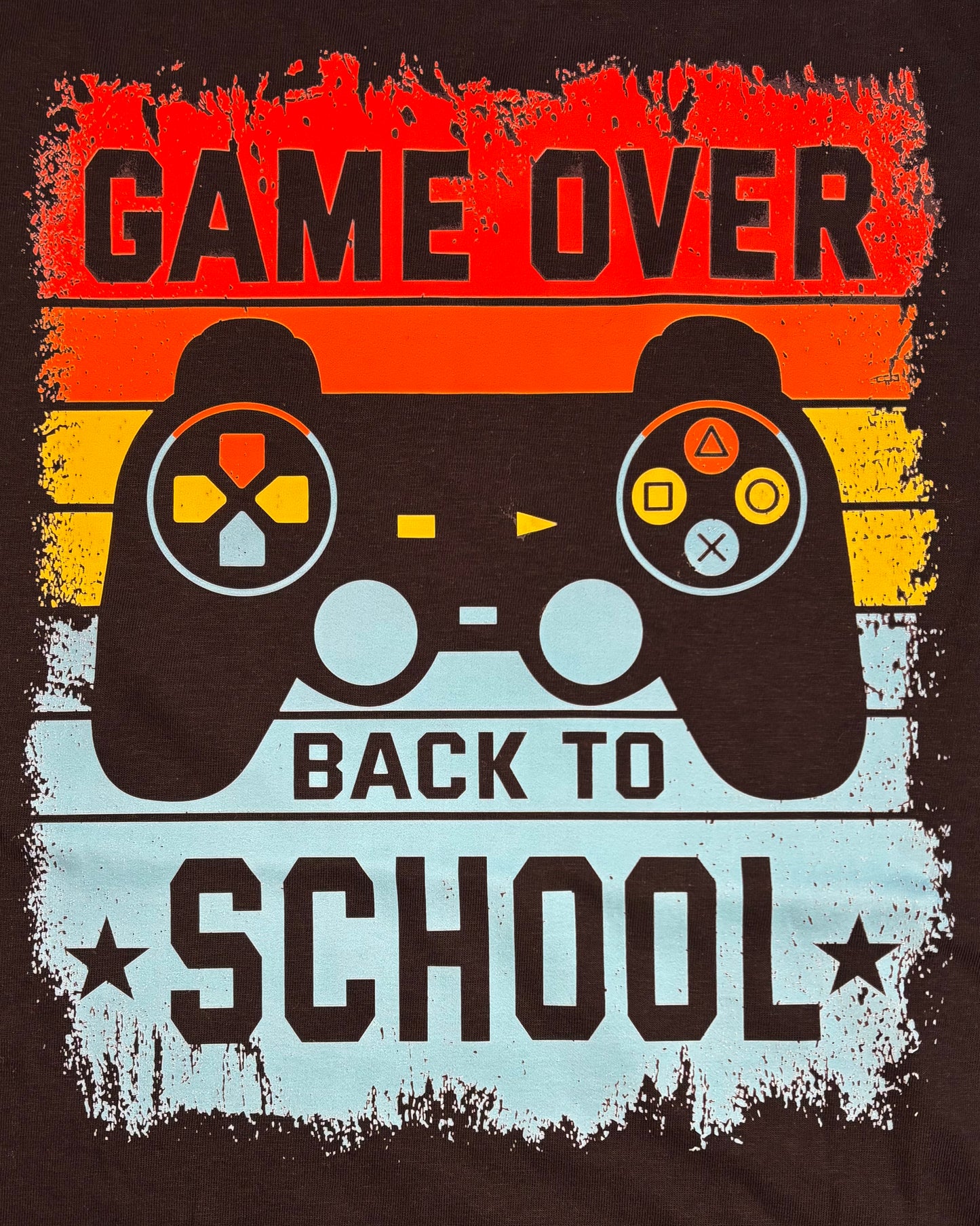 Game Over Back to School Design