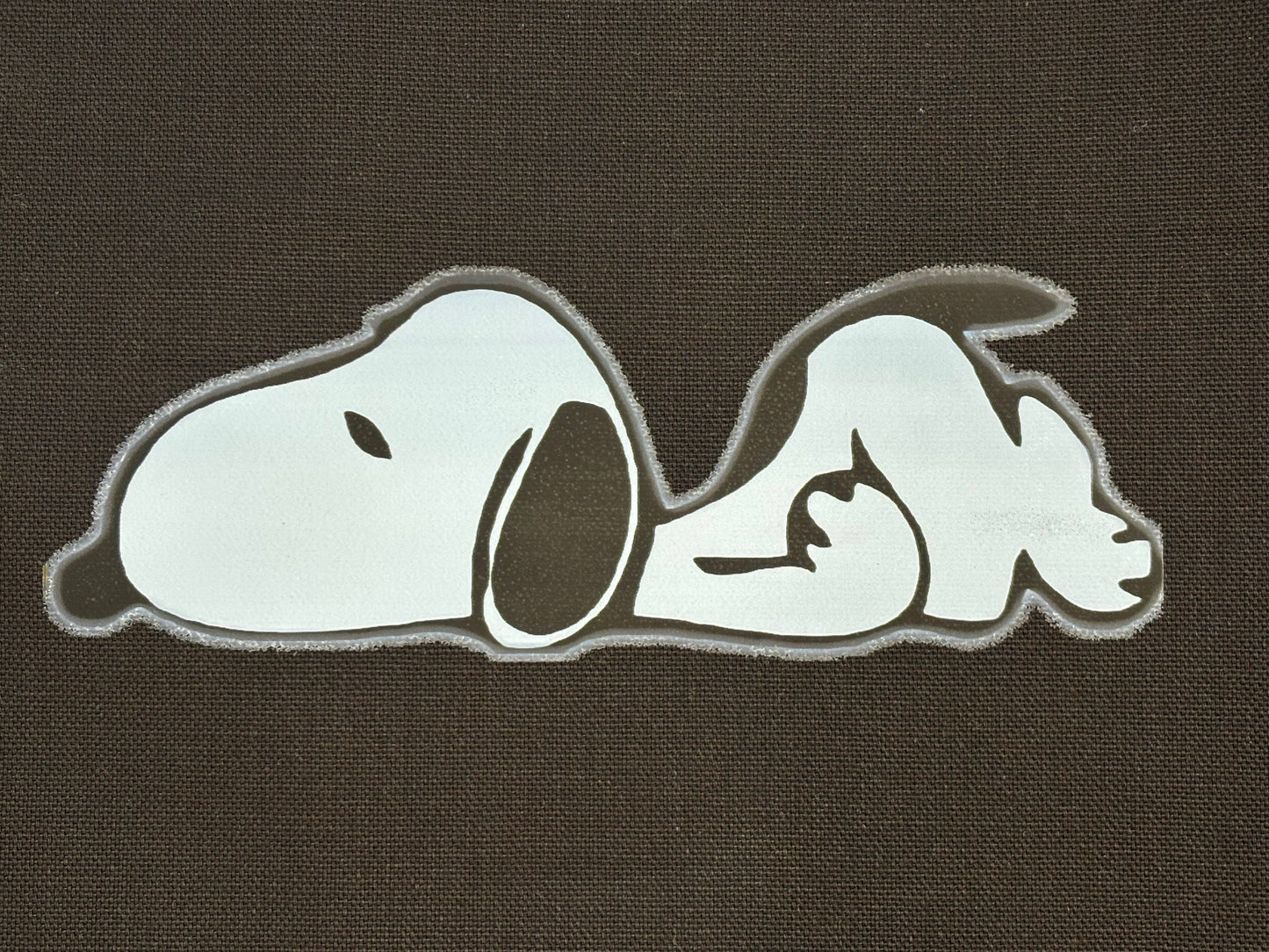 White Comic Dog Tote Bag