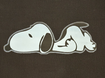 White Comic Dog Tote Bag