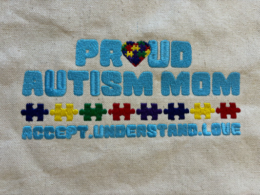 Proud Autisum Mom Design