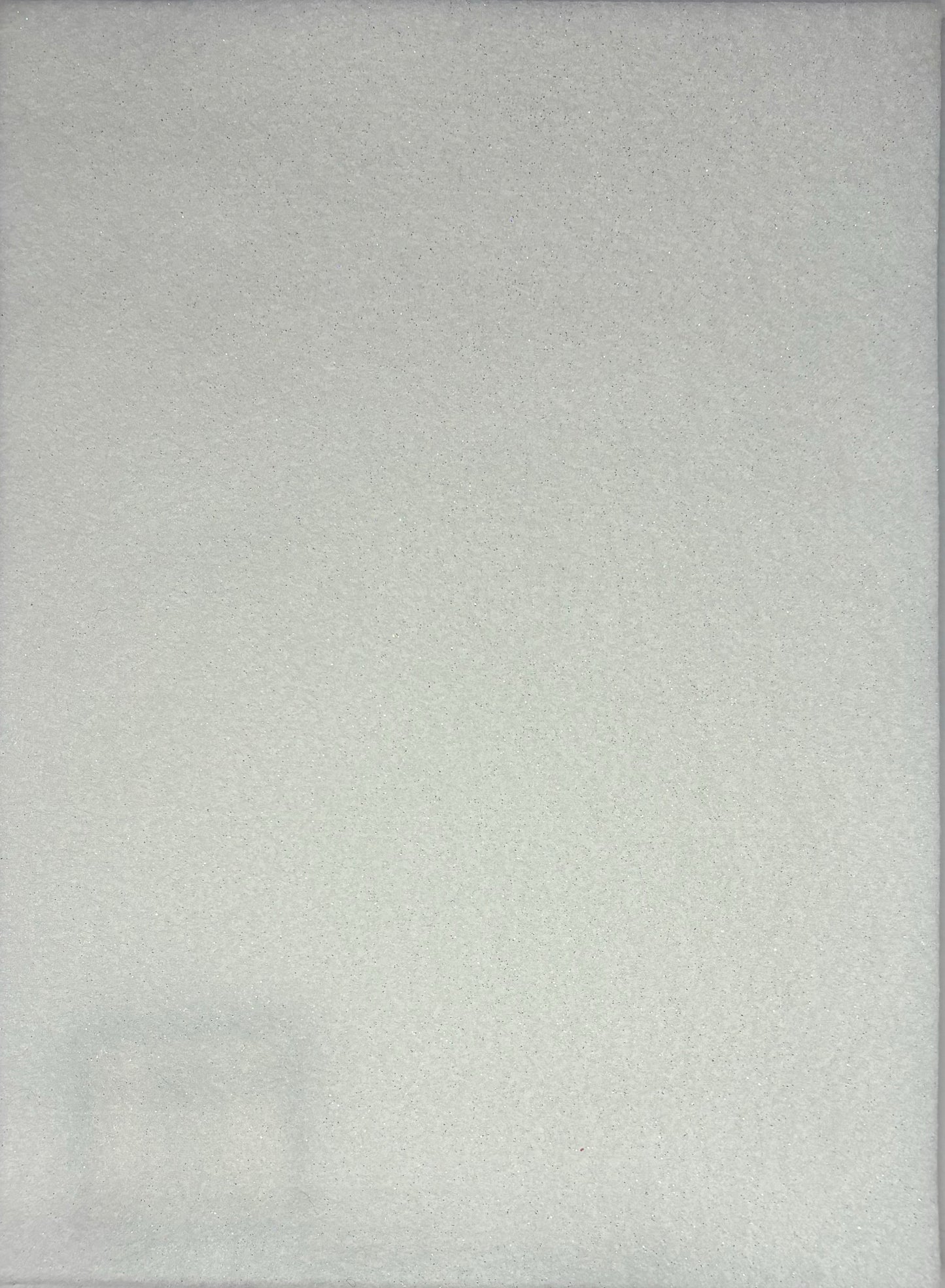 Ecofi Kunin White Glitter Felt Sheets