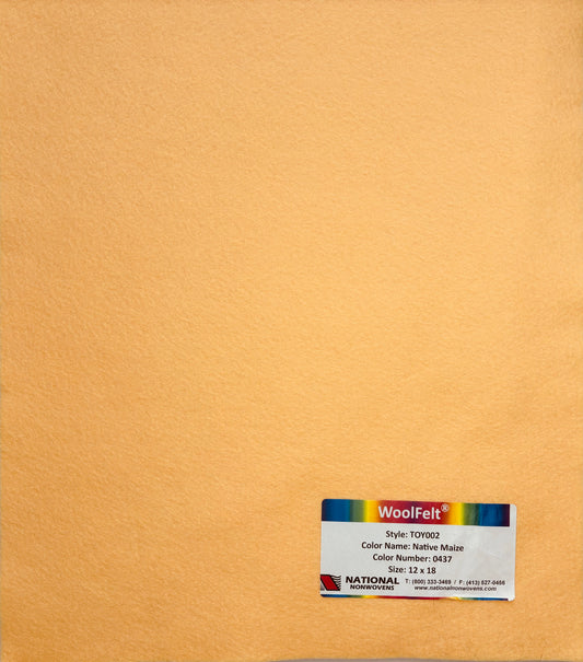 National Nonwovens Native Maize Felt Sheets