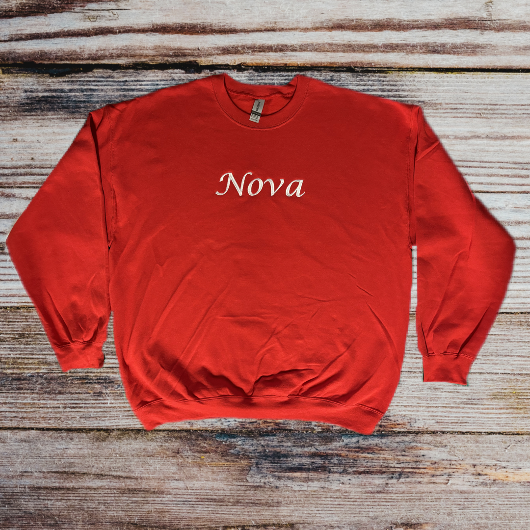 Custom Name Text Design