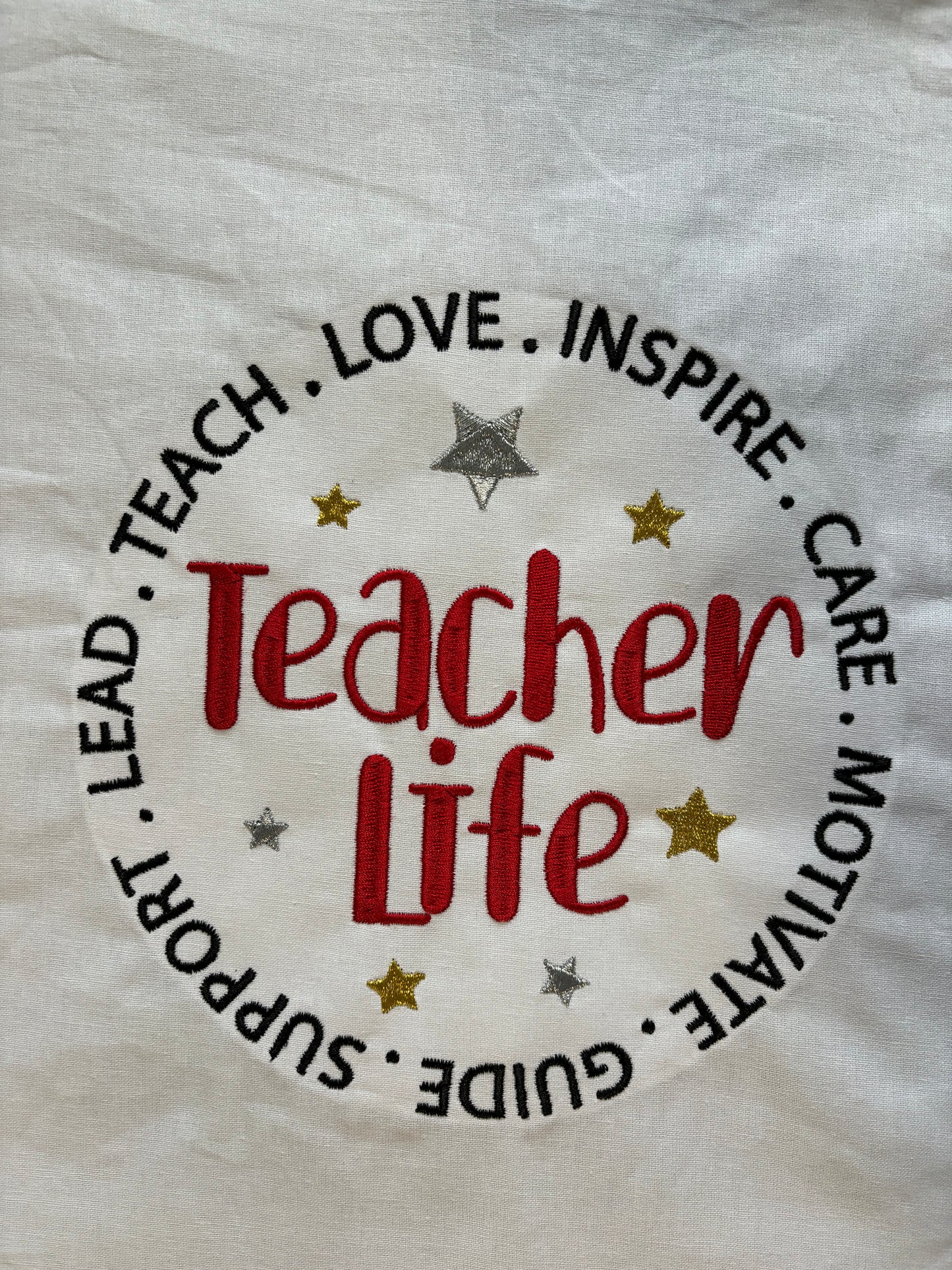 Teacher Life Design Tote Bag