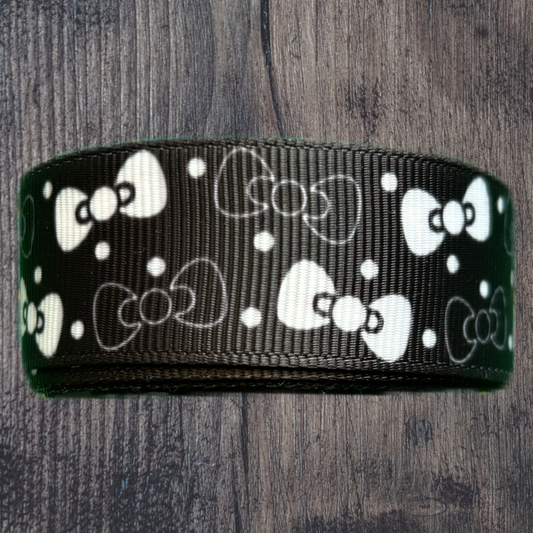 Cartoon Bow Grosgrain 22mm Ribbon