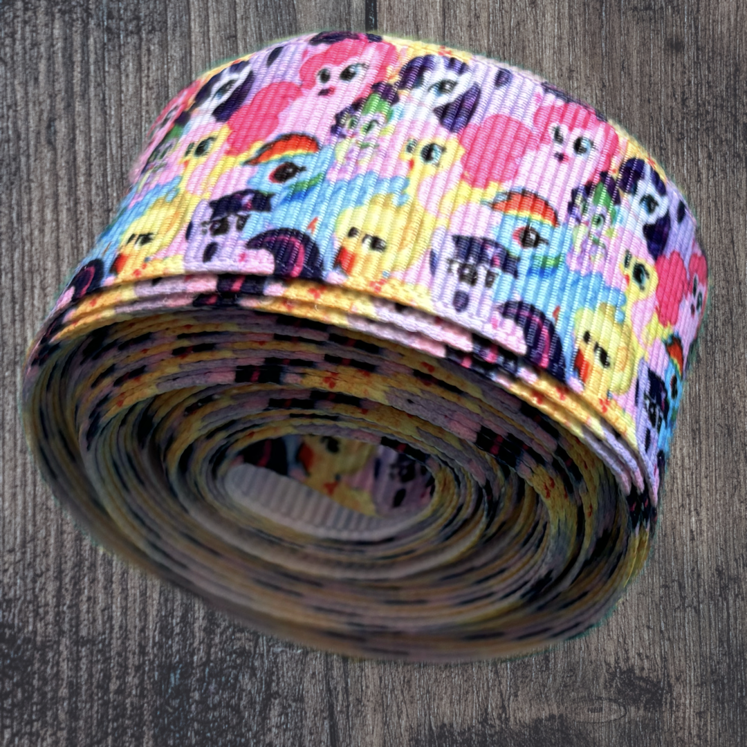 Little Pony Grosgrain 25mm Ribbon